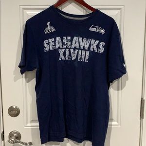 Seahawks tshirt. Superbowl year